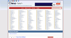 Desktop Screenshot of clonephp.com